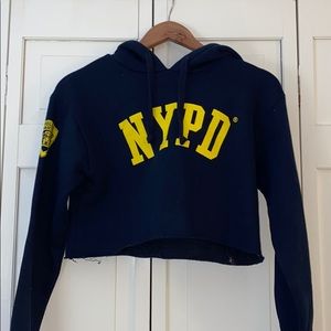 Top shop super soft cropped hoodie